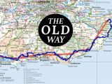 Southampton On Map Of England the Old Way to Canterbury the British Pilgrimage Trust