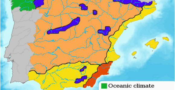 Spain Climate Map Green Spain Wikipedia