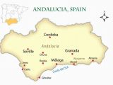 Spain Map Costa Del sol andalusia Spain Cities Map and Guide