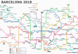 Spain Subway Map Subway Map Barcelona Map north East