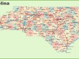 State Map Of north Carolina with Cities Road Map Of north Carolina with Cities