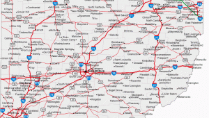 State Of Ohio Map with Counties Map Of Ohio Cities Ohio Road Map