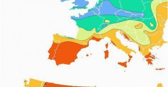 Sunshine Map Europe Us Vs Europe Annual Hours Of Sunshine Geovisualizations