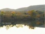 Tarpley Texas Map Pond Near the House and Visible From the Porch at the Fig Preserve