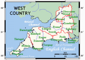 Taunton England Map West Country Revolvy