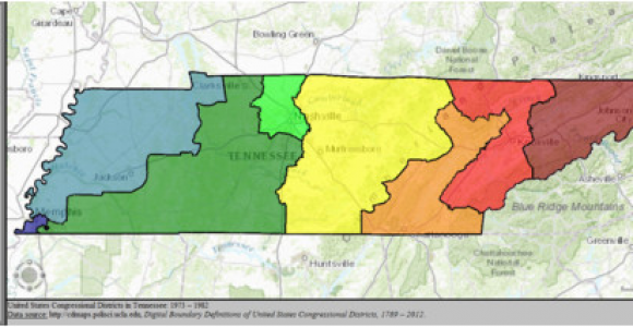 Tennessee Districts Map Tennessee S Congressional Districts Wikipedia