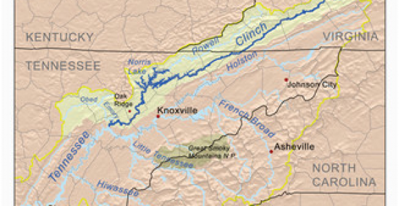 Tennessee River Maps Clinch River Wikipedia