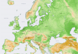 Terrain Map Of Europe atlas Of Europe Wikimedia Commons