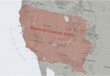 Texas and Mexican War Map the Mexican American War