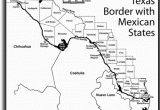 Texas and Mexico Border Map Map Of Texas Border with Mexico Business Ideas 2013