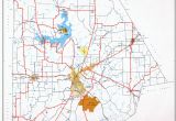 Texas Counties Map with Highways Texas County Highway Maps Browse Perry Castaa Eda Map Collection