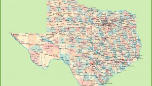 Texas Counties Map with Roads Road Map Of Texas with Cities