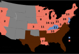 Texas Election Results Map 1864 United States Presidential Election Wikipedia