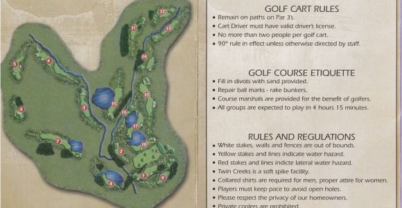 Texas Golf Courses Map Twin Creeks Golf Club Course Profile Course Database