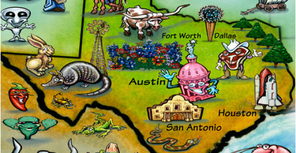 Texas Map Drawing Texas In A Nutshell All Things Texas Texas Independence Day