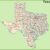 Texas Map Of Major Cities Road Map Of Texas with Cities