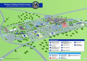 Texas Medical Center Map Michael E Debakey Va Medical Center Houston Texas