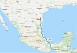 Texas Mexico Border Map where is the Migrant Caravan and when Will It Reach the U S Border