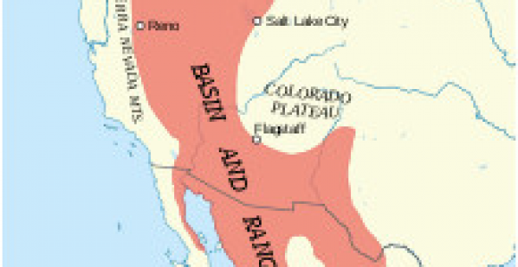 Texas Mountain Ranges Map Basin and Range Province Wikipedia