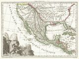Texas River Maps File 1810 Tardieu Map Of Mexico Texas and California Geographicus