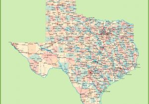 Texas Road Map atlas Road Map Of Texas with Cities