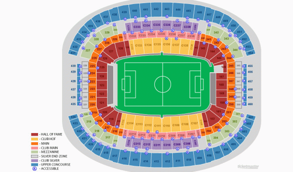 Darrell K Stadium Seating Chart