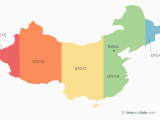 Time Zones In France Map Only 1 Time Zone In China