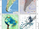 Topographical Map Of California A topographic Map Of south America Va 5 Venezuelan andes Ca 5