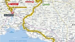 Tour De France Stage 5 Map Klasyk Po Bretoa Sku Zapowiedao 5 Etapu tour De France 2018