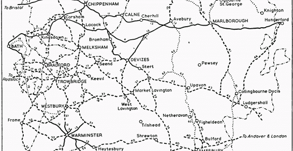 Traffic Map England Roads British History Online