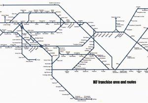 Train Map south East England south Eastern Train Rail Maps