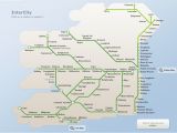 Train Travel In Ireland Map Map Of Ireland Road Network Download them and Print