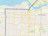 Translink Canada Line Map 7 Route Time Schedules Stops Maps 7 Dunbar