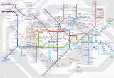 Tube Station Map for London England Tube Map Transport for London