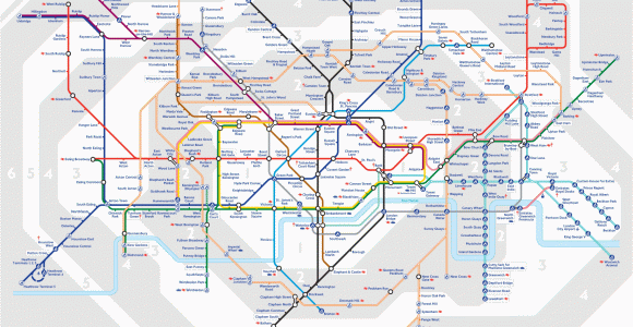 Tube Station Map for London England Tube Map Transport for London