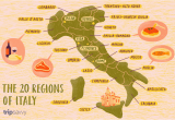 Unesco World Heritage Sites Italy Map Map Of the Italian Regions