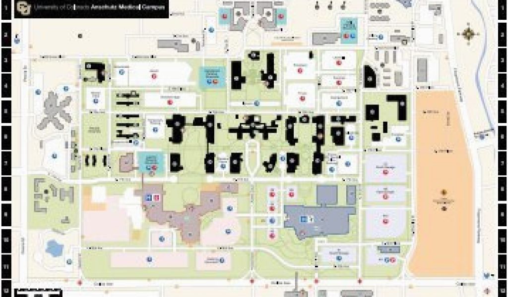 University Of Colorado Anschutz Medical Campus Map University Of ...