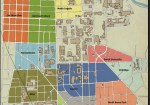 University Of Michigan Ann Arbor Campus Map Off Campus Community Sustainability Planet Blue