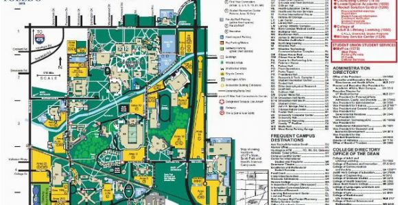 University Of Texas at Arlington Campus Map Main Campus Map 01 13 2019