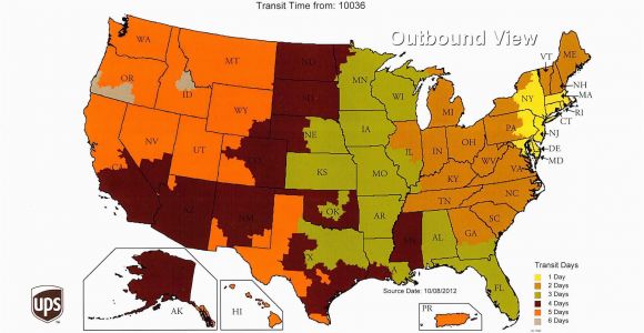 Ups Shipping Map From California Ups Delivery Times Map New How Not to Do Customer Service the United