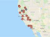 Vernon California Map Map See where Wildfires are Burning In California Nbc southern