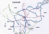 Warrington England Map Deep History Of Cheshire