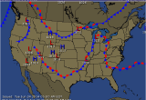 Weather In Texas Map Current Frontal Map for the United States Weather Resources