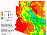 Weather Map Of Arizona Arizona Weather Map