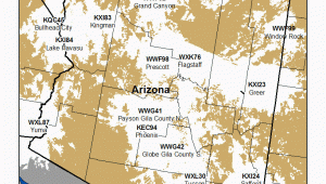 Weather Map Of Arizona Noaa Weather Radio Arizona