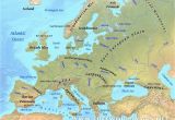 Western Europe Physical Features Map 36 Intelligible Blank Map Of Europe and Mediterranean