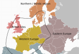 Western Europe Region Map atlas Of Europe Wikimedia Commons