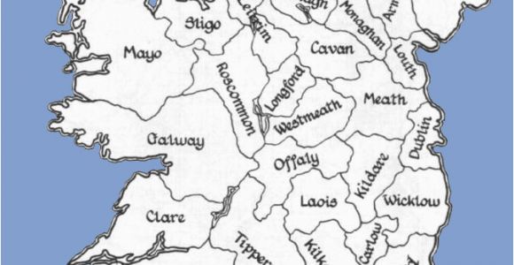 Where is Carlow In Ireland Map Counties Of the Republic Of Ireland