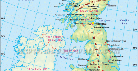 Where is England On the Map Britain Map Highlights the Part Of Uk Covers the England