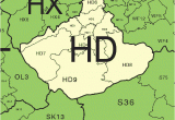 Where is Huddersfield On Map Of England Huddersfield Postcode area and District Maps In Editable format